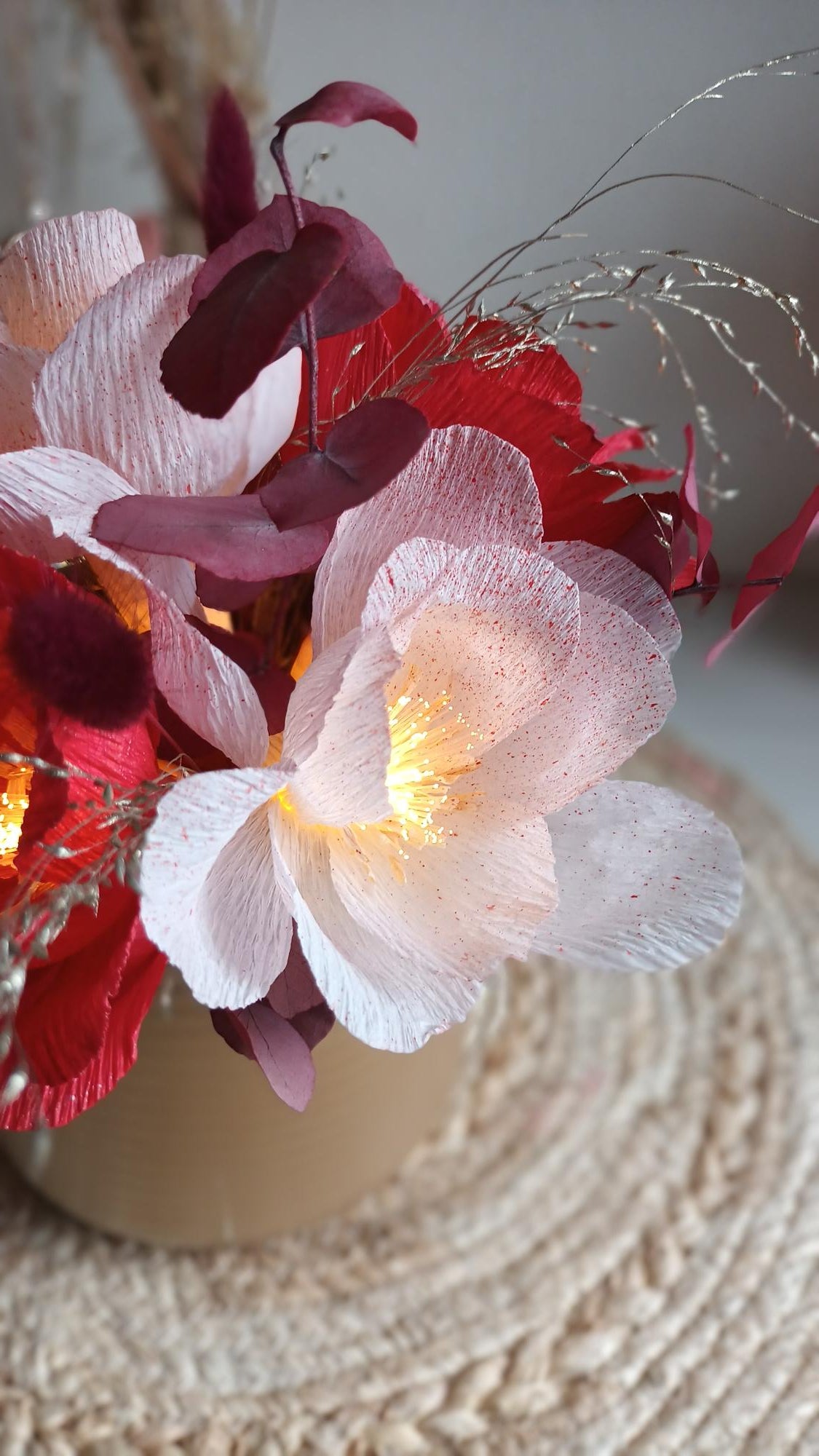 Bouquet lumineux "collection Noël "