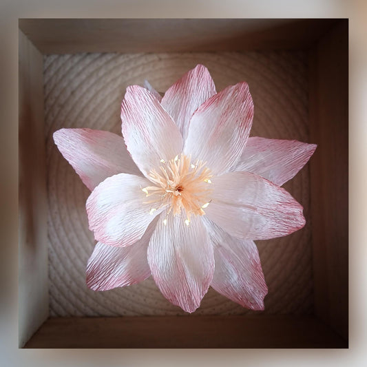 Fleur lumineuse Lotus petit modèle