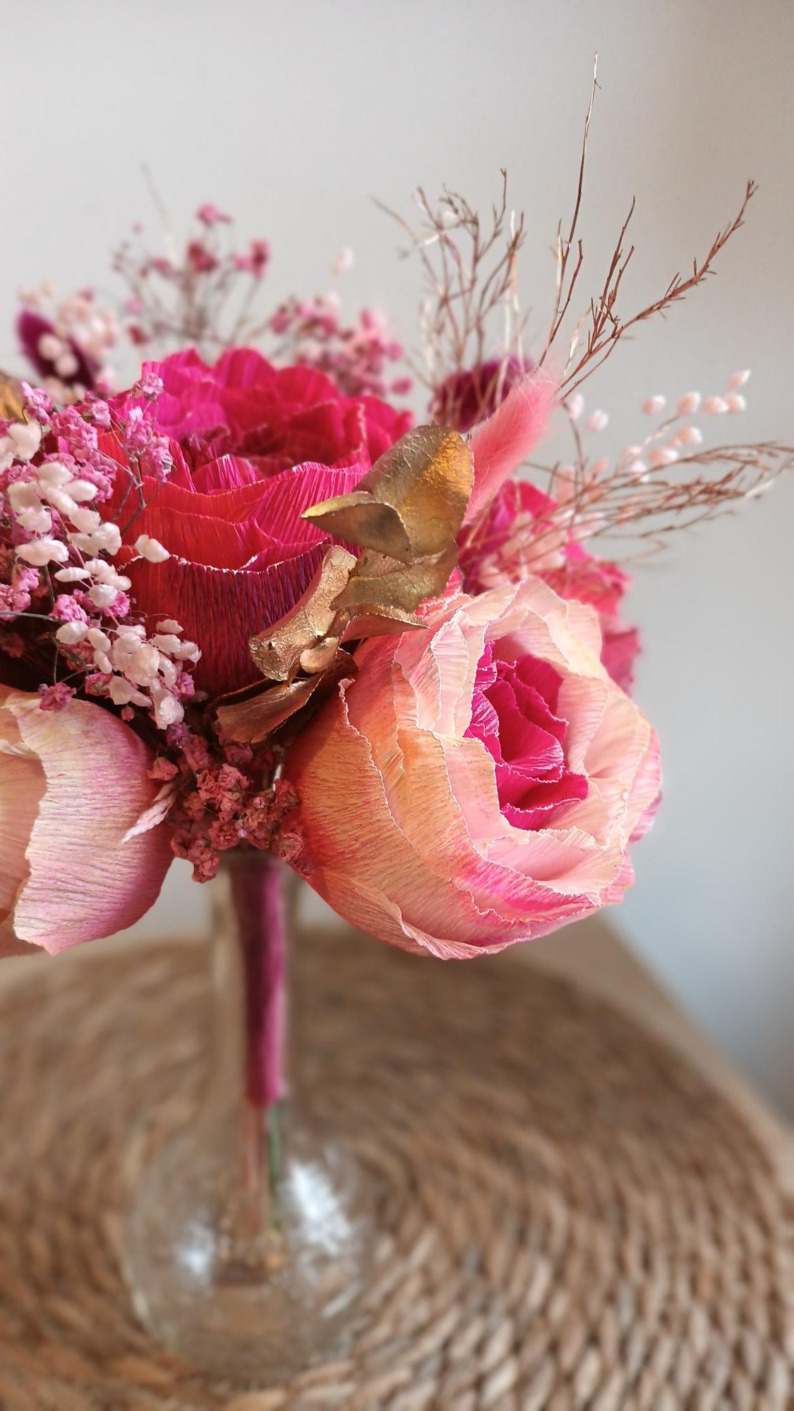 Bouquet Pivoines