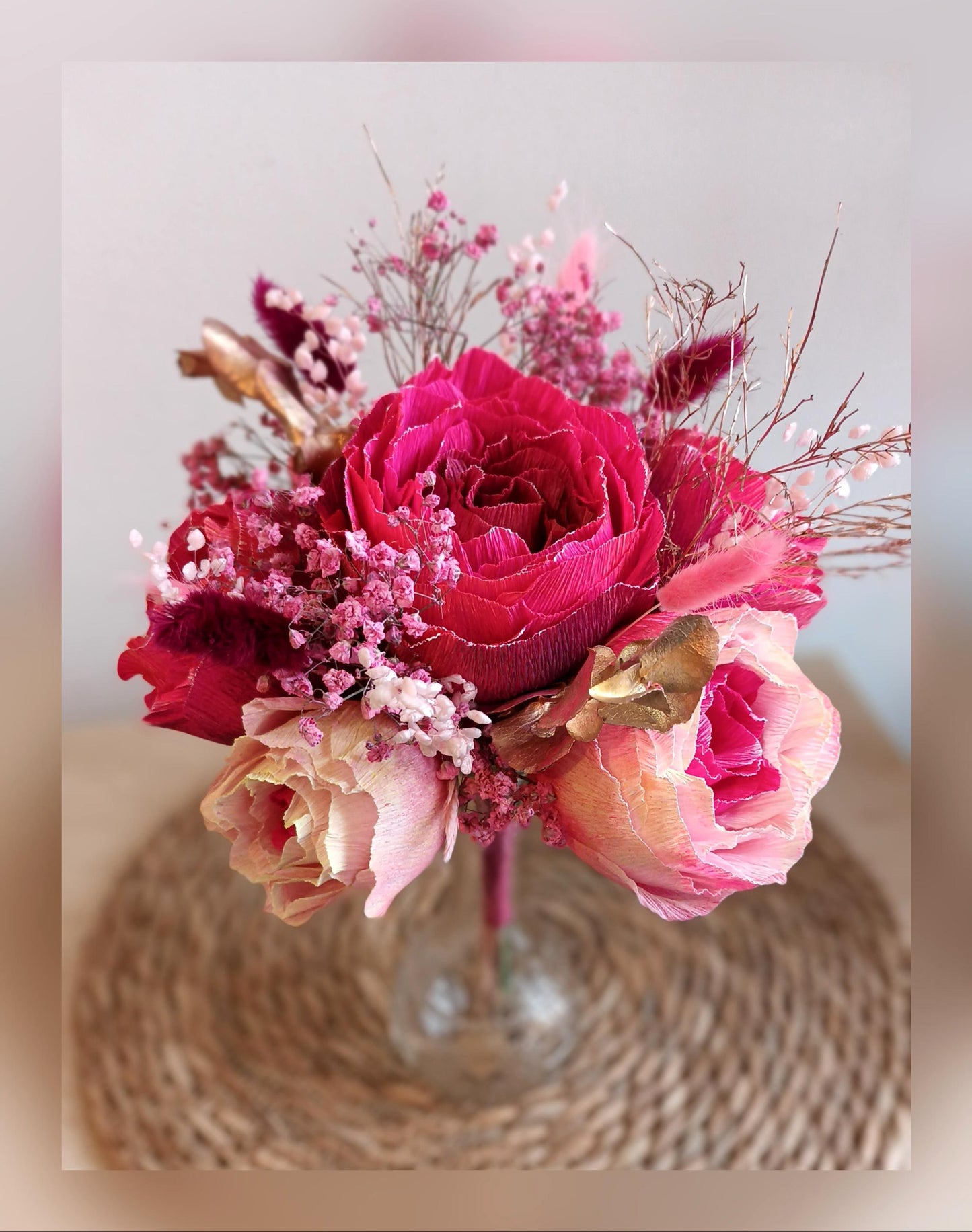 Bouquet Pivoines