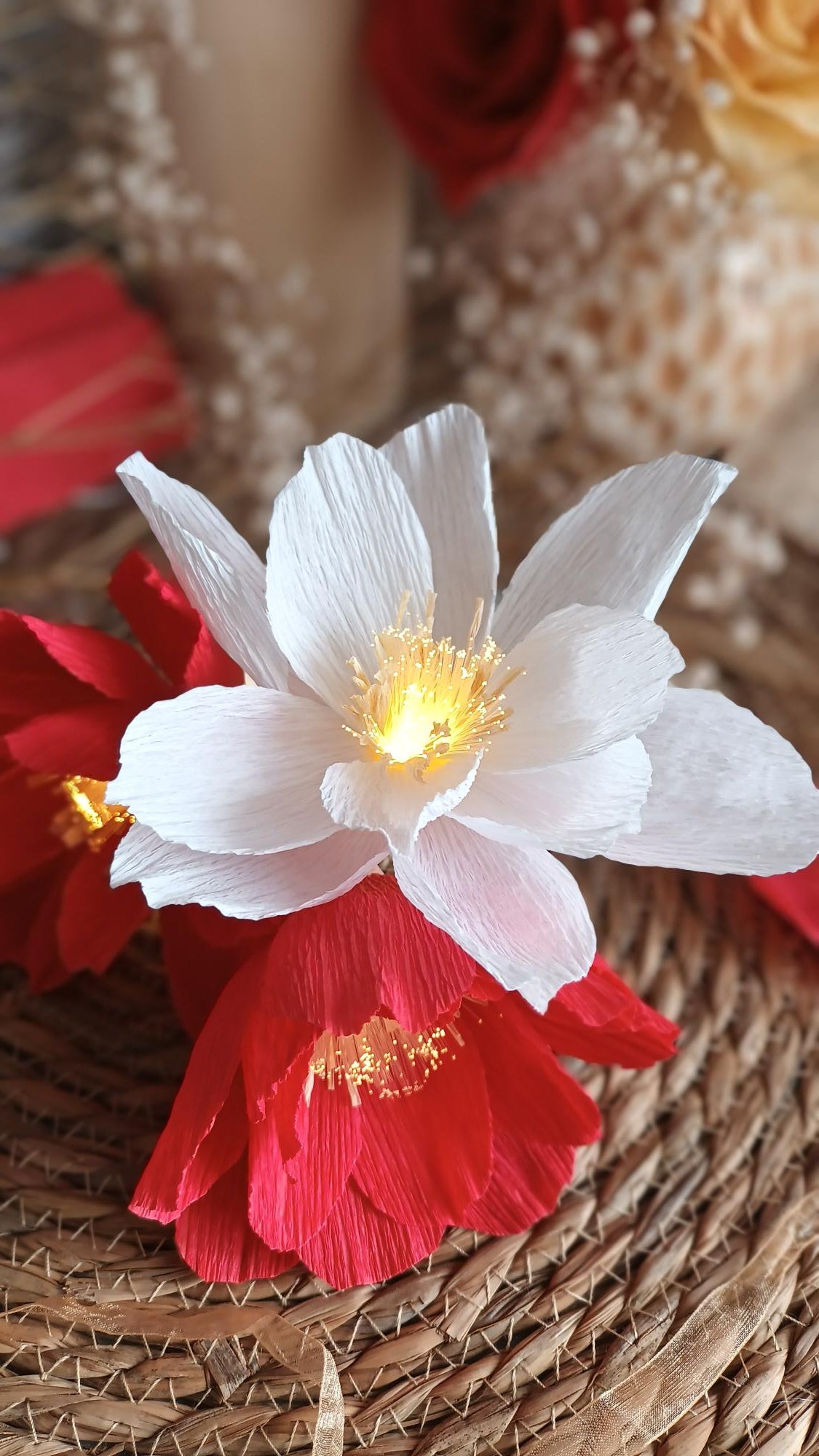 Bouquet lumineux "collection Noël "