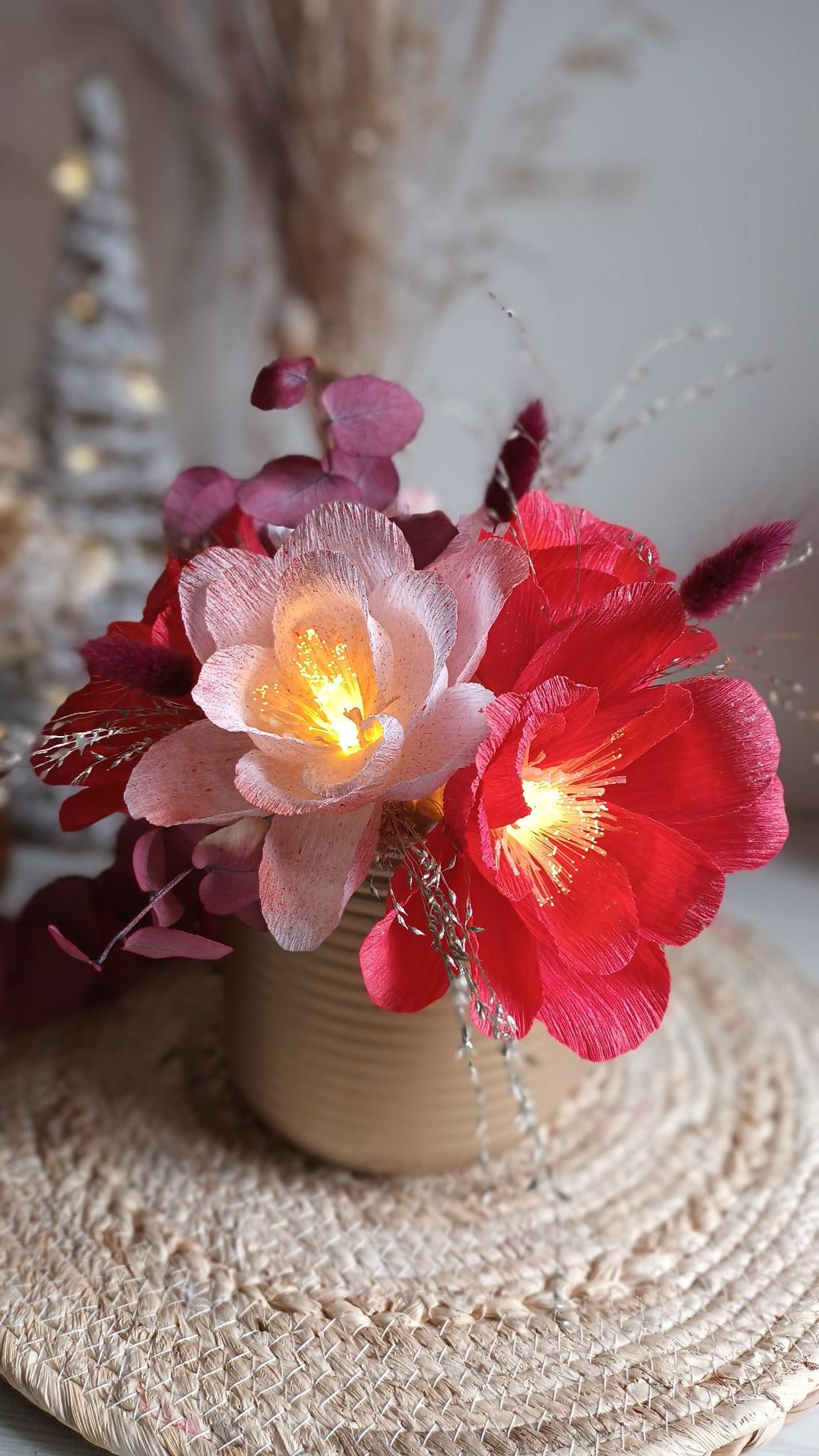 Bouquet lumineux "collection Noël "