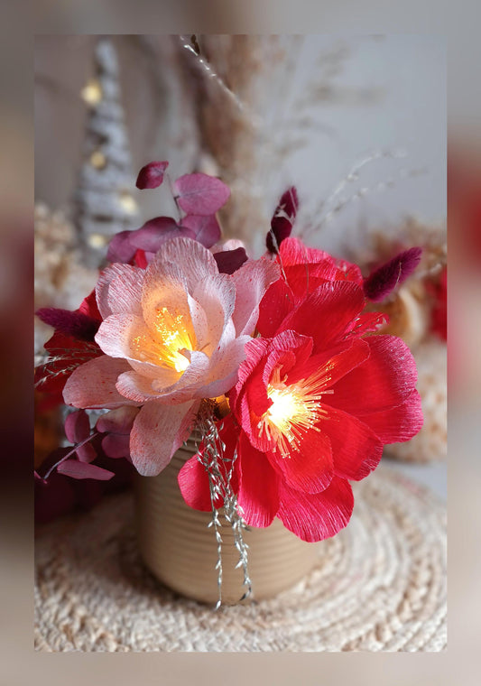 Bouquet lumineux "collection Noël "