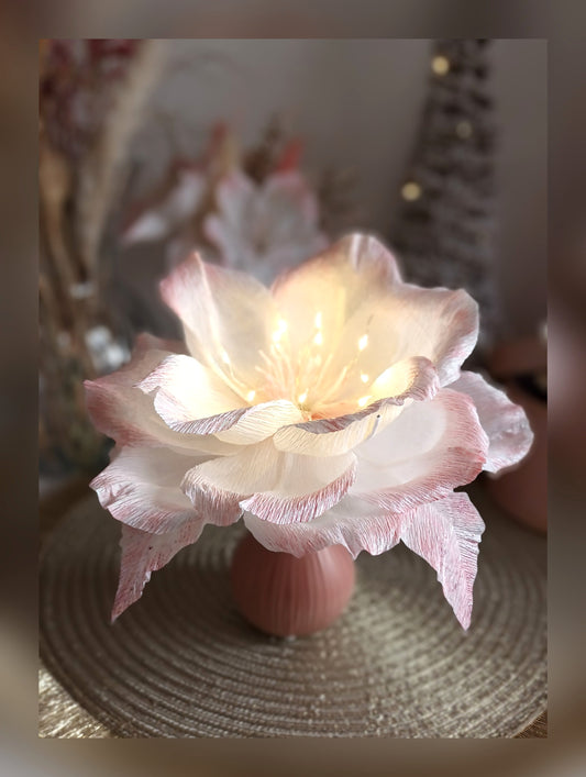 Fleur lumineuse petit format