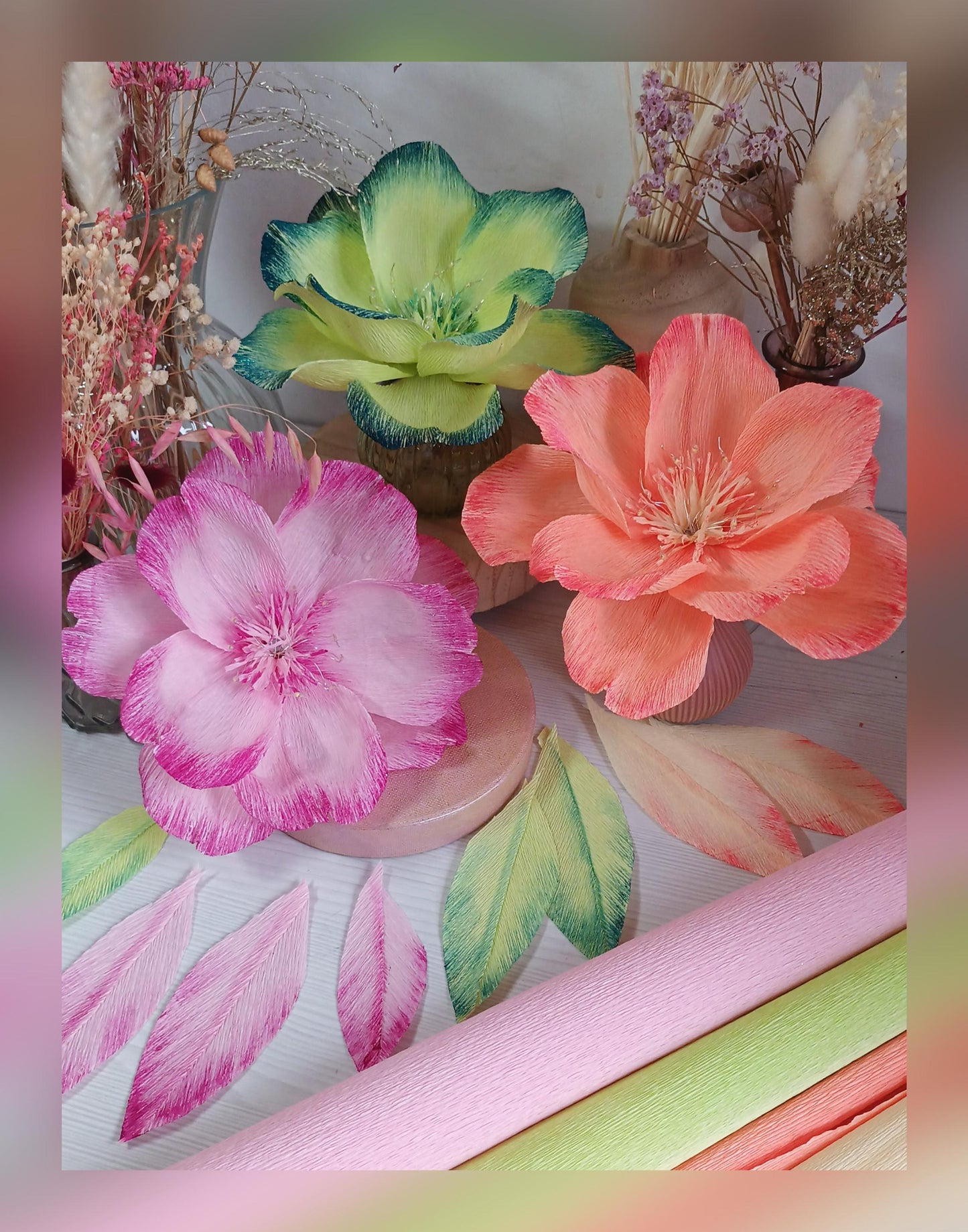 Fleur lumineuse petit format