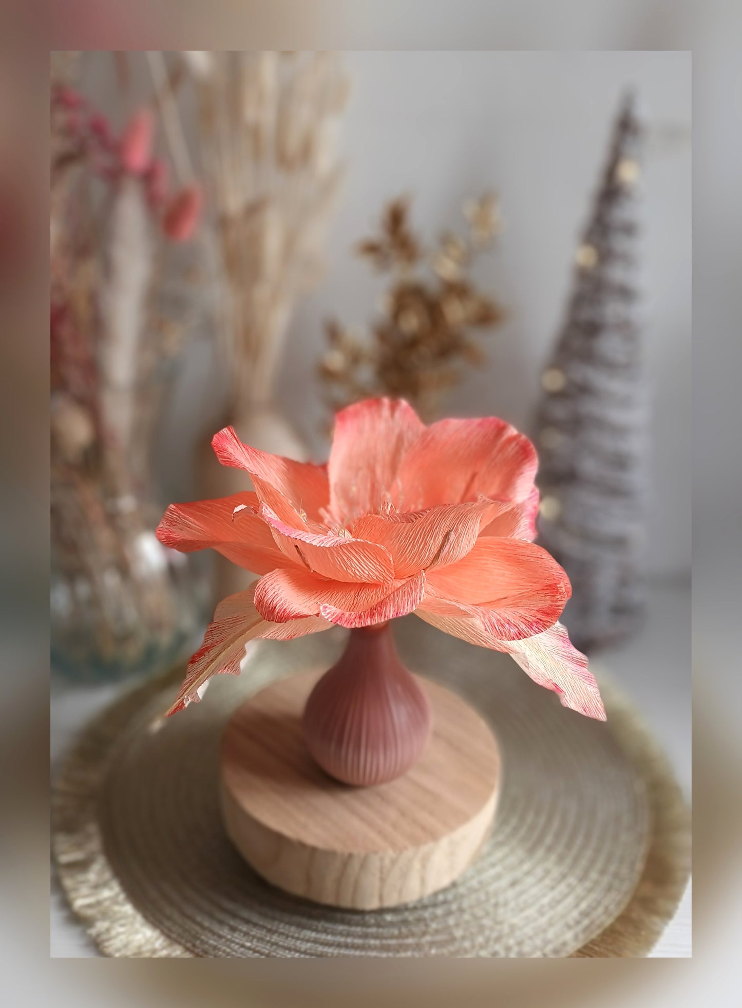 Fleur lumineuse petit format