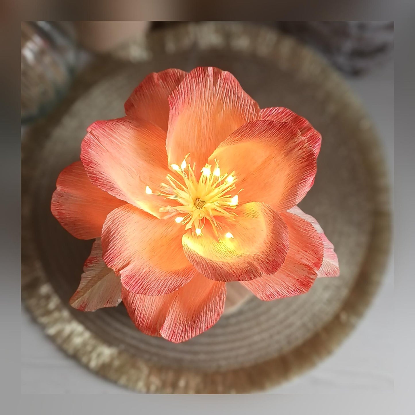 Fleur lumineuse petit format