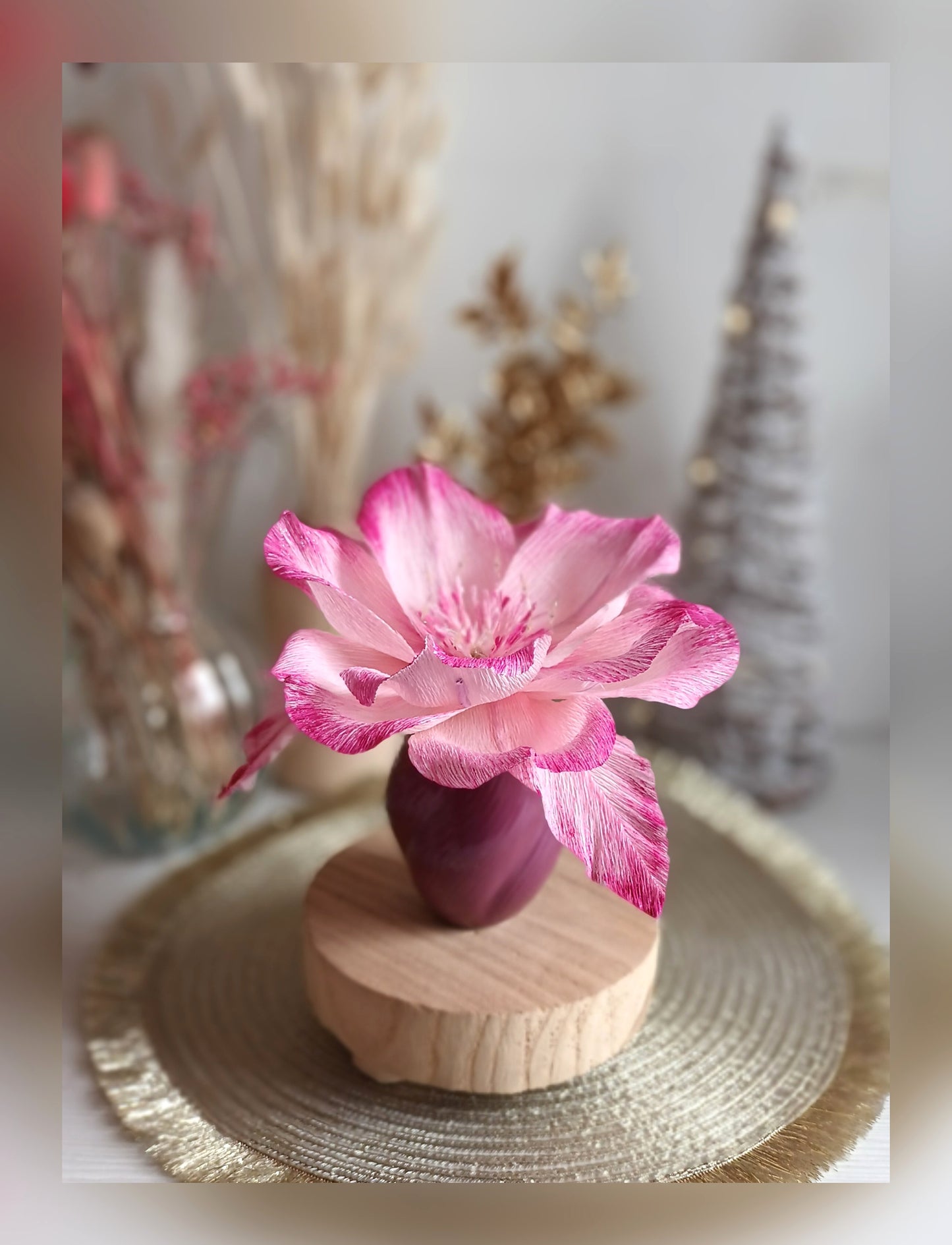 Fleur lumineuse petit format