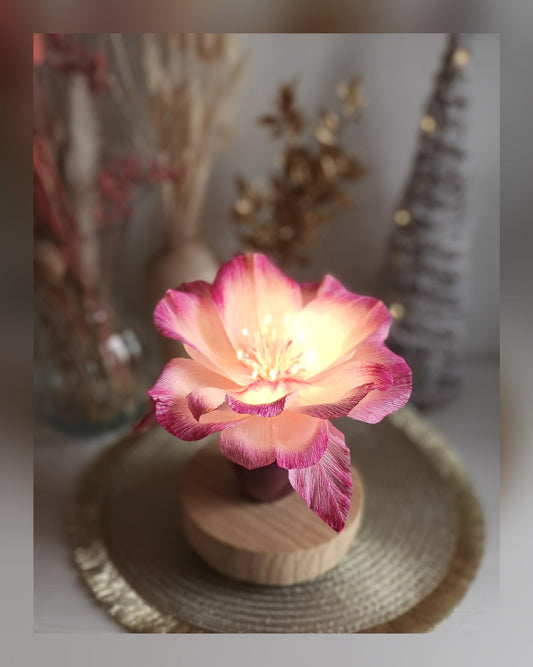 Fleur lumineuse petit format