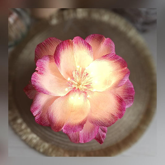 Fleur lumineuse petit format