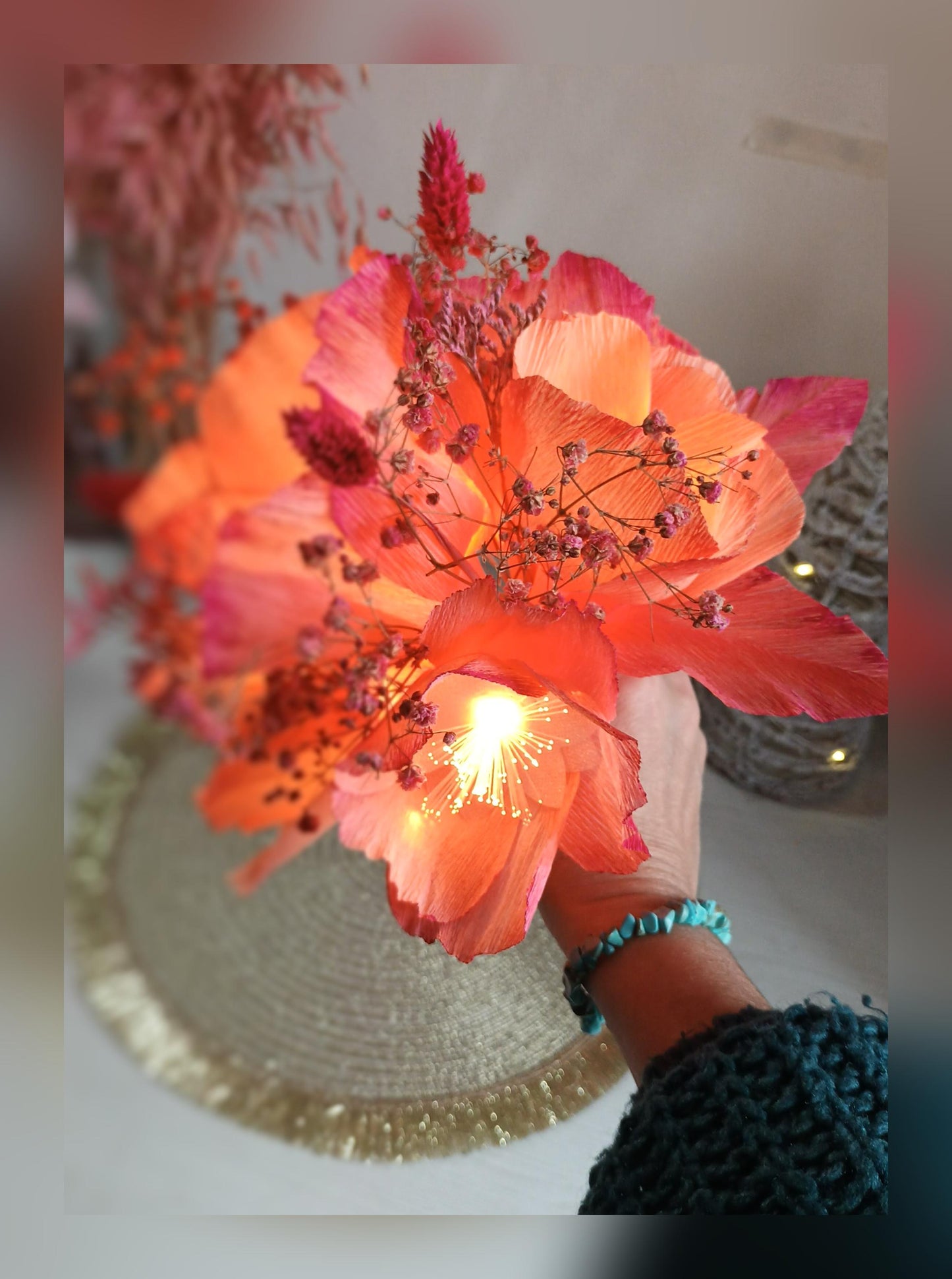 Bouquet lumineux "collection Noël"