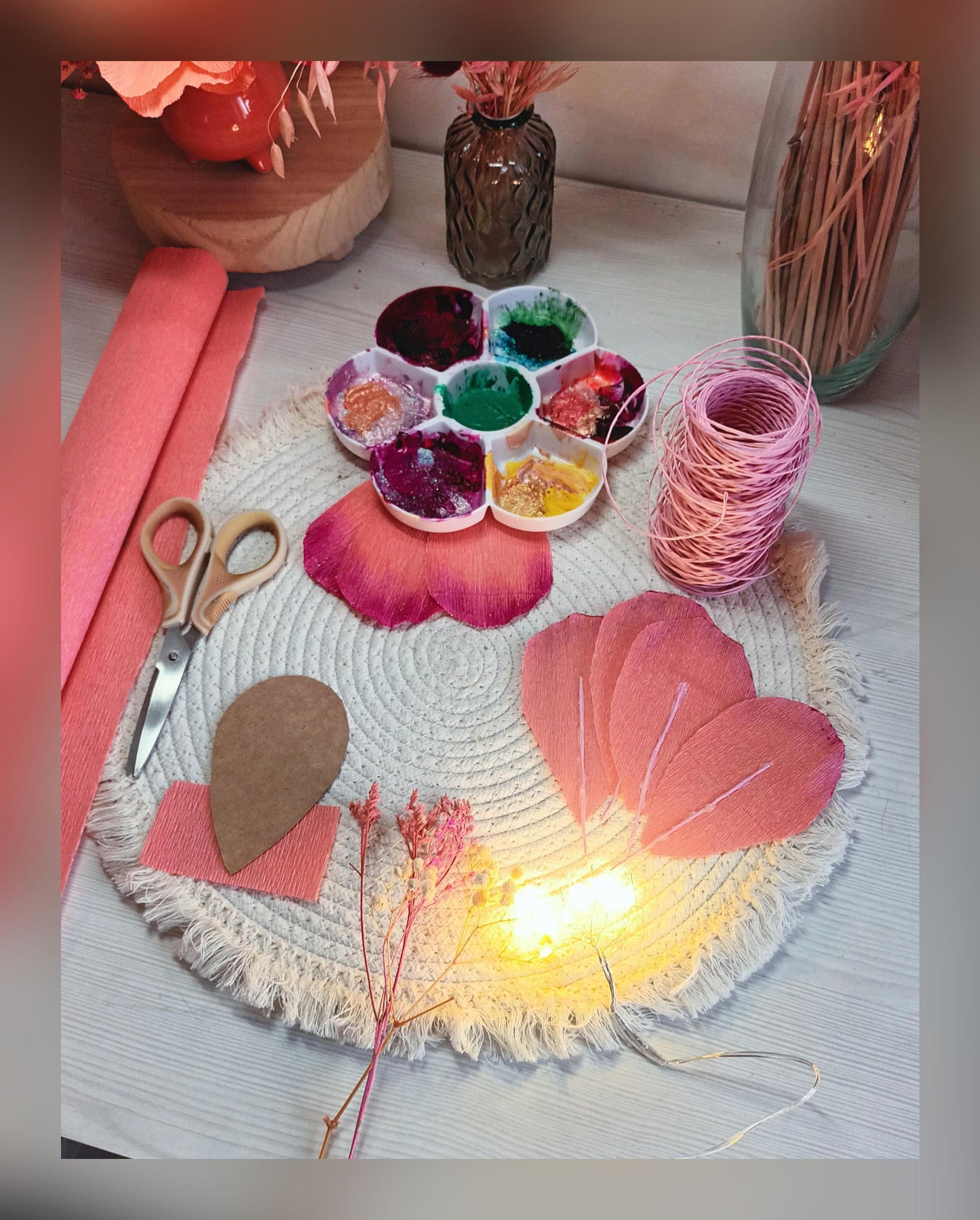 Fleur lumineuses petit format