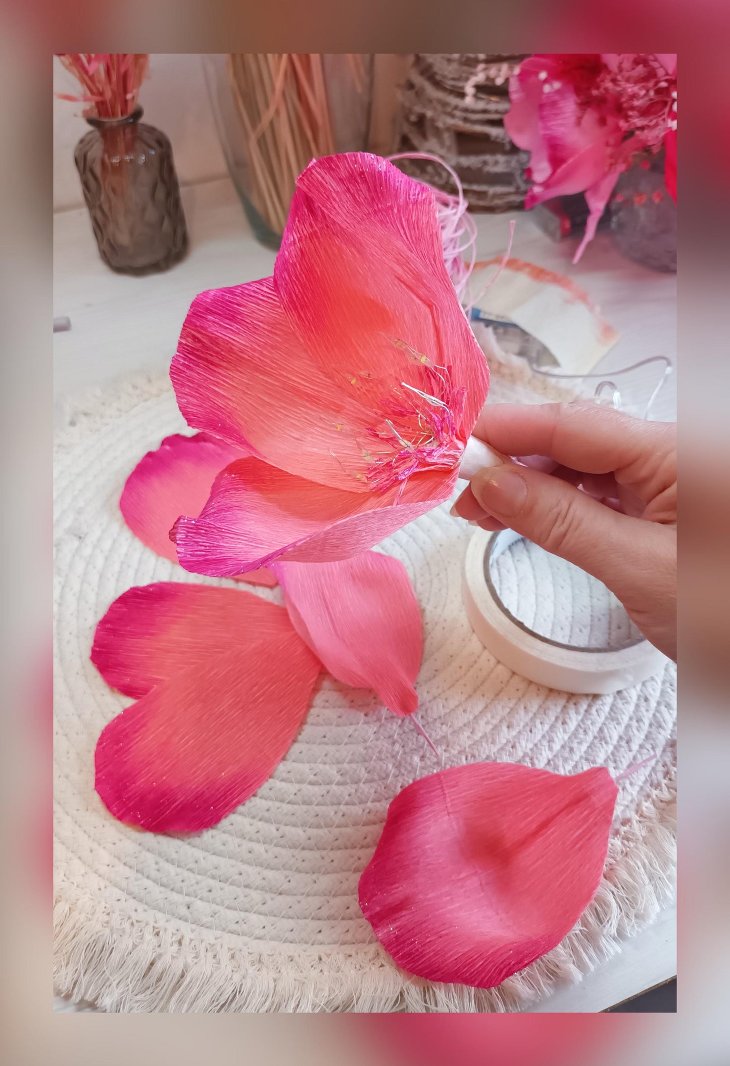 Fleur lumineuses petit format