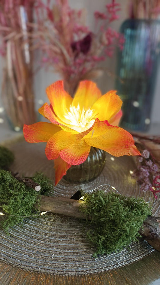 Fleur lumineuse petit format