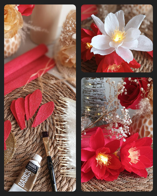 Bouquet lumineux "collection Noël "