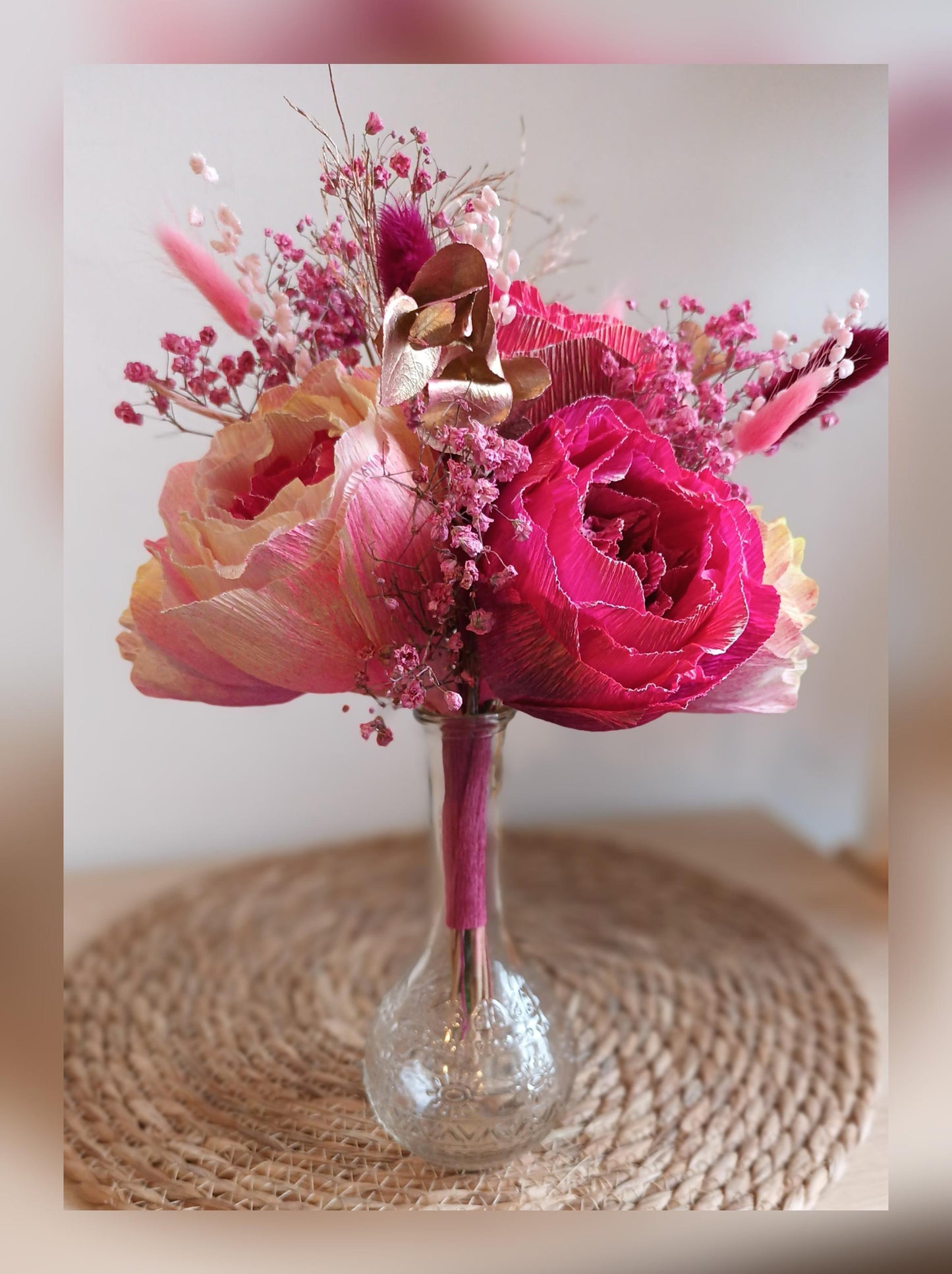 Bouquet Pivoines