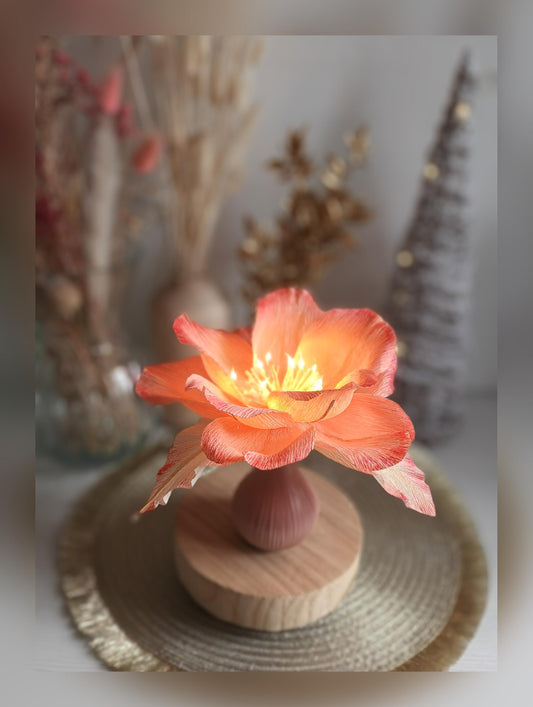 Fleur lumineuse petit format