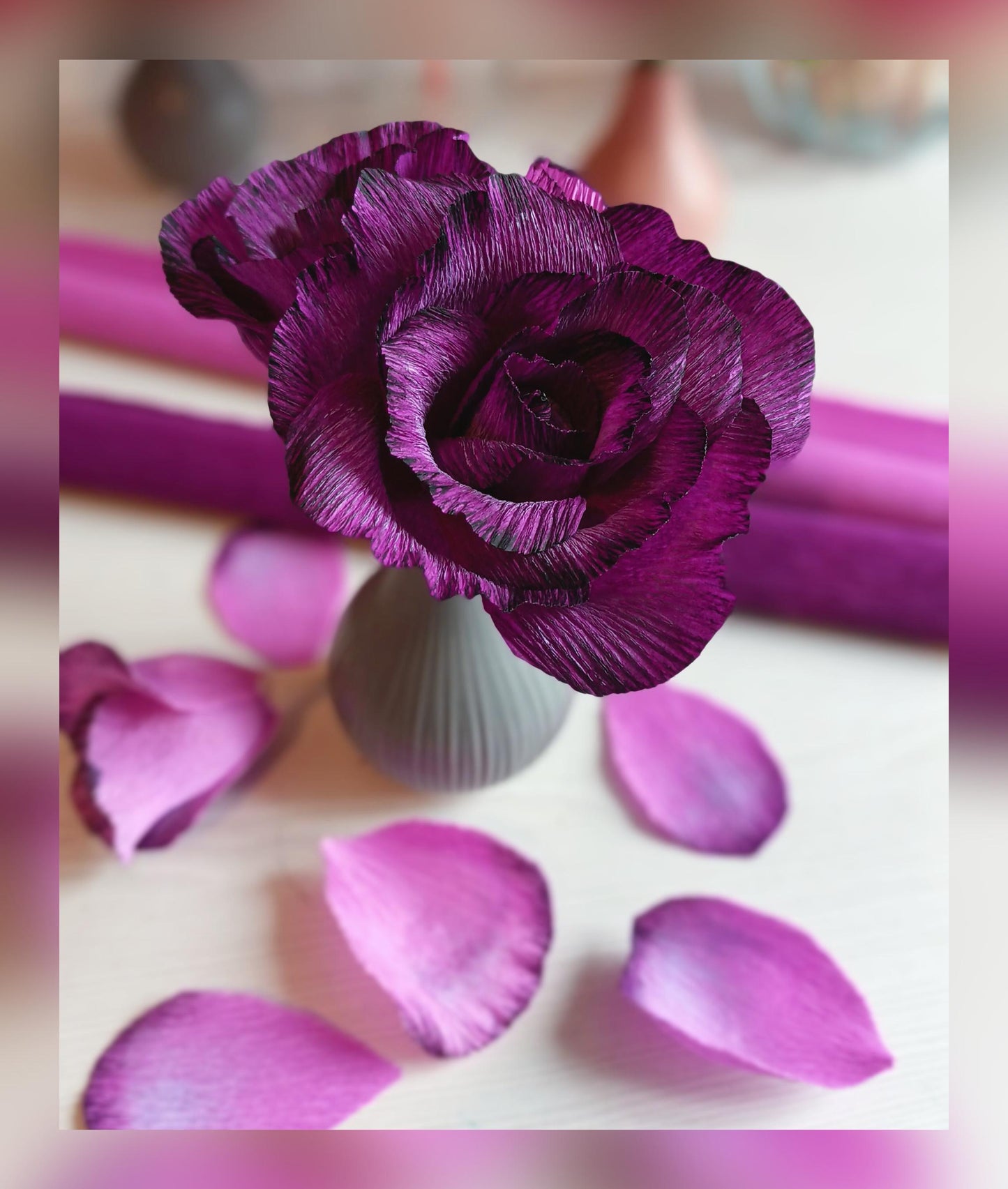 Bouquet tons violets