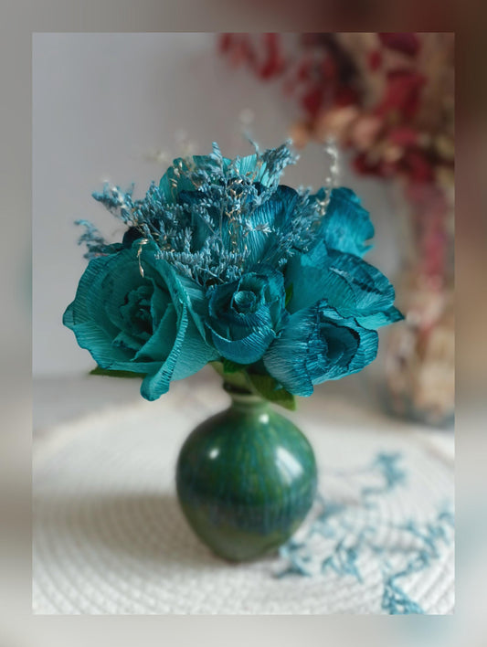 Bouquet turquoise