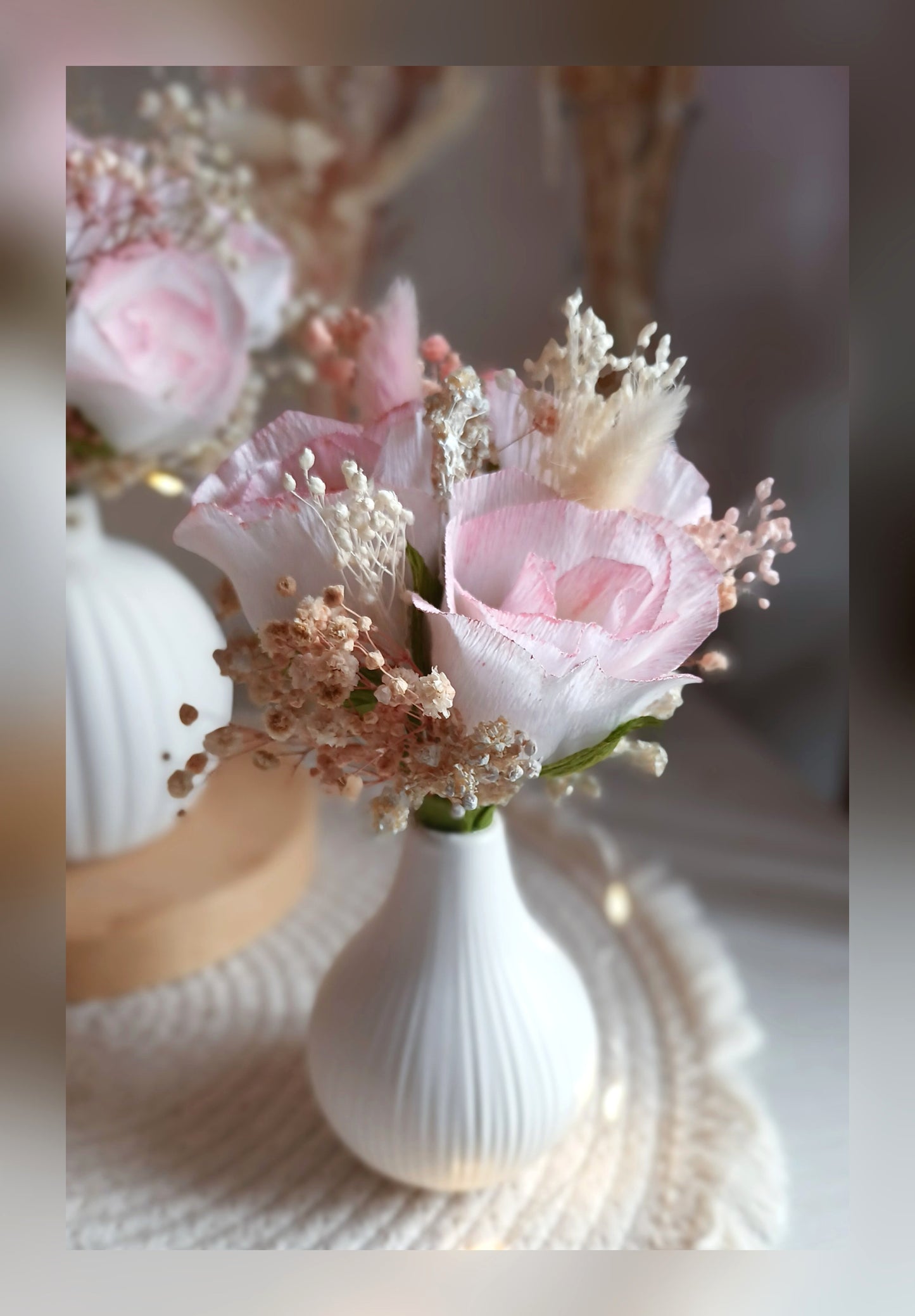 Bouquet rose "prêt à offrir"