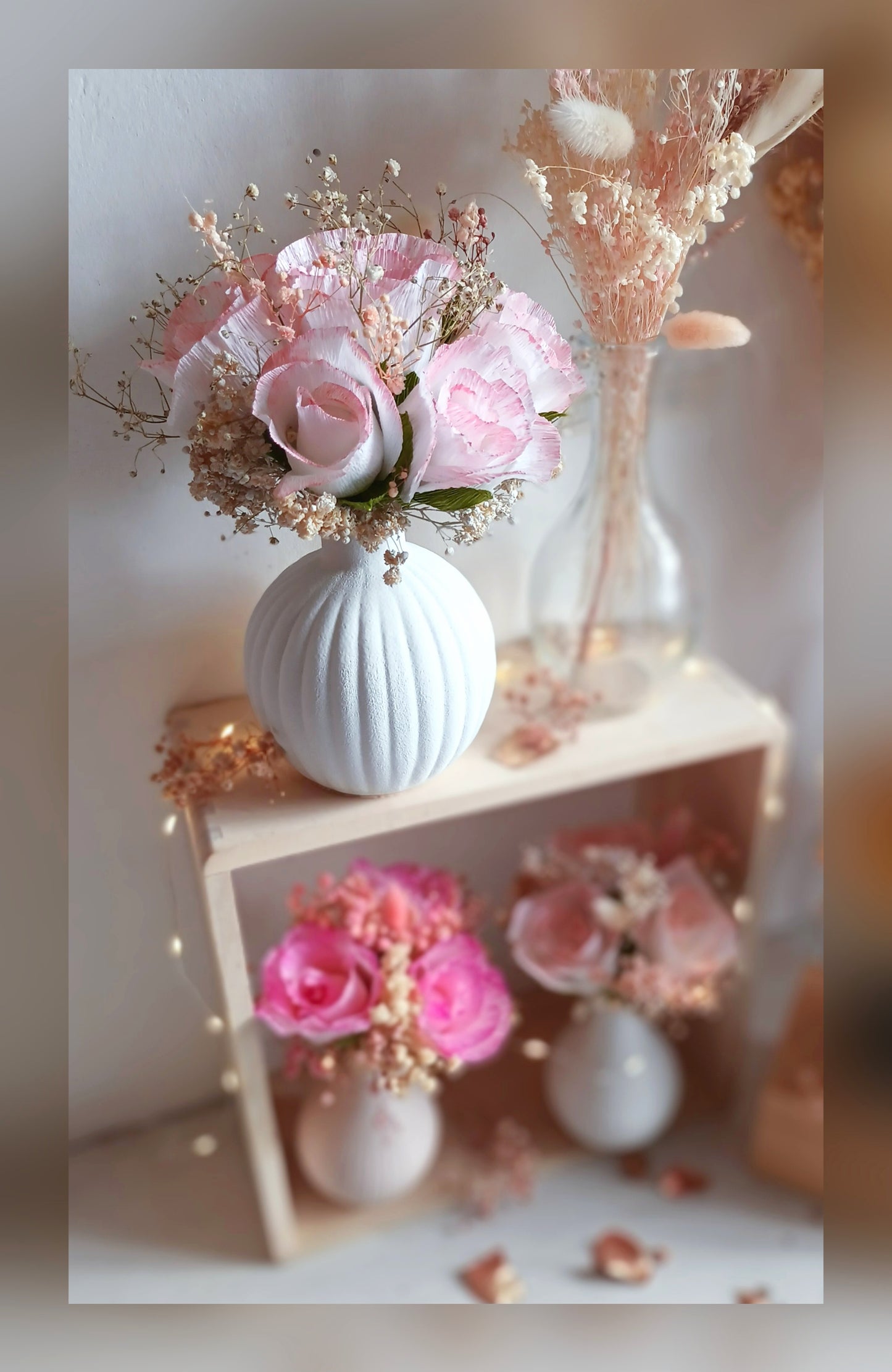 Bouquet 7 roses "prêt à offrir"