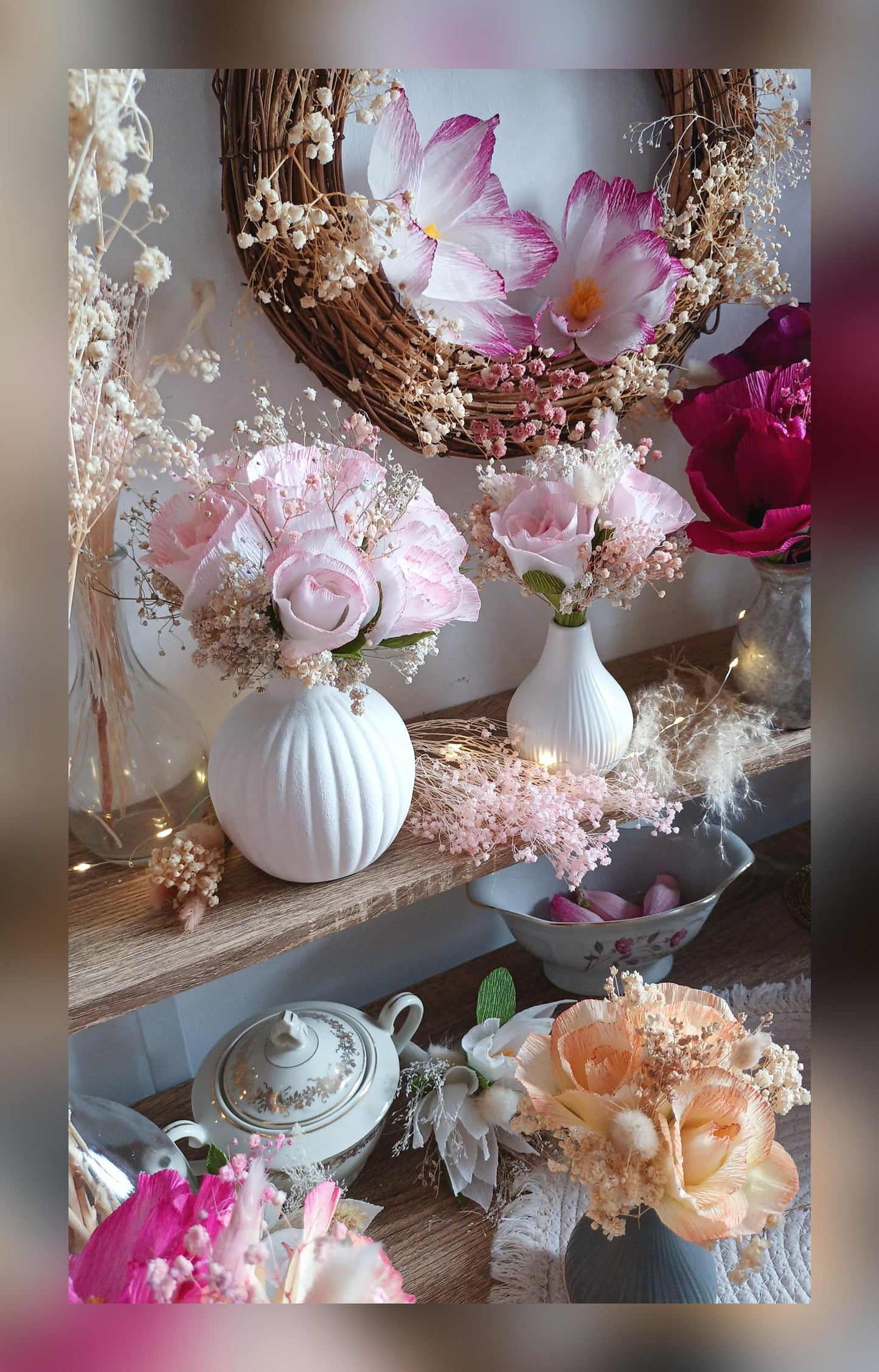 Bouquet 7 roses "prêt à offrir"
