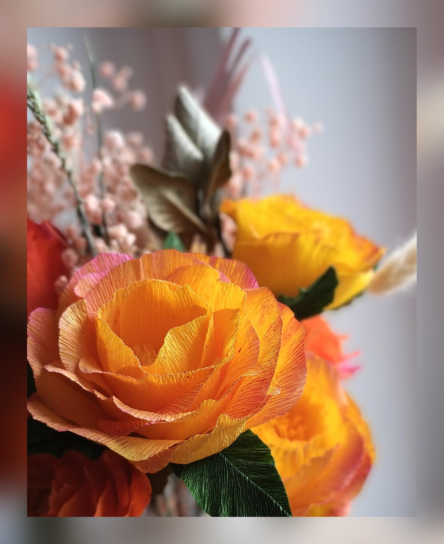 Bouquet pivoines