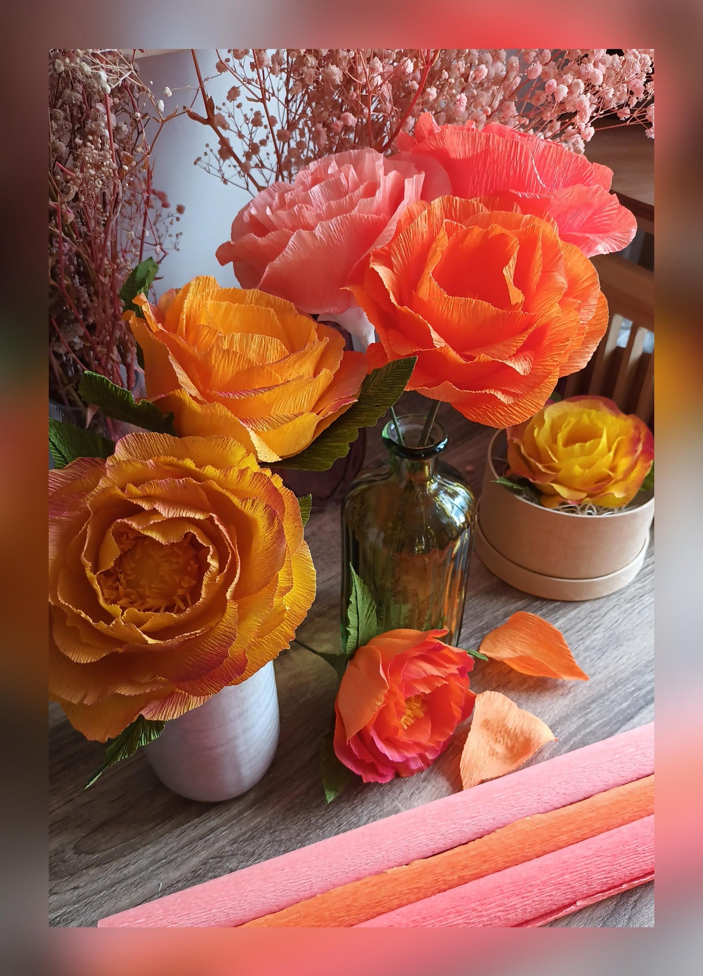 Bouquet pivoines