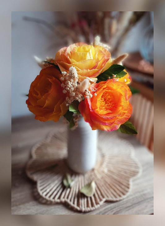 Bouquet pivoines