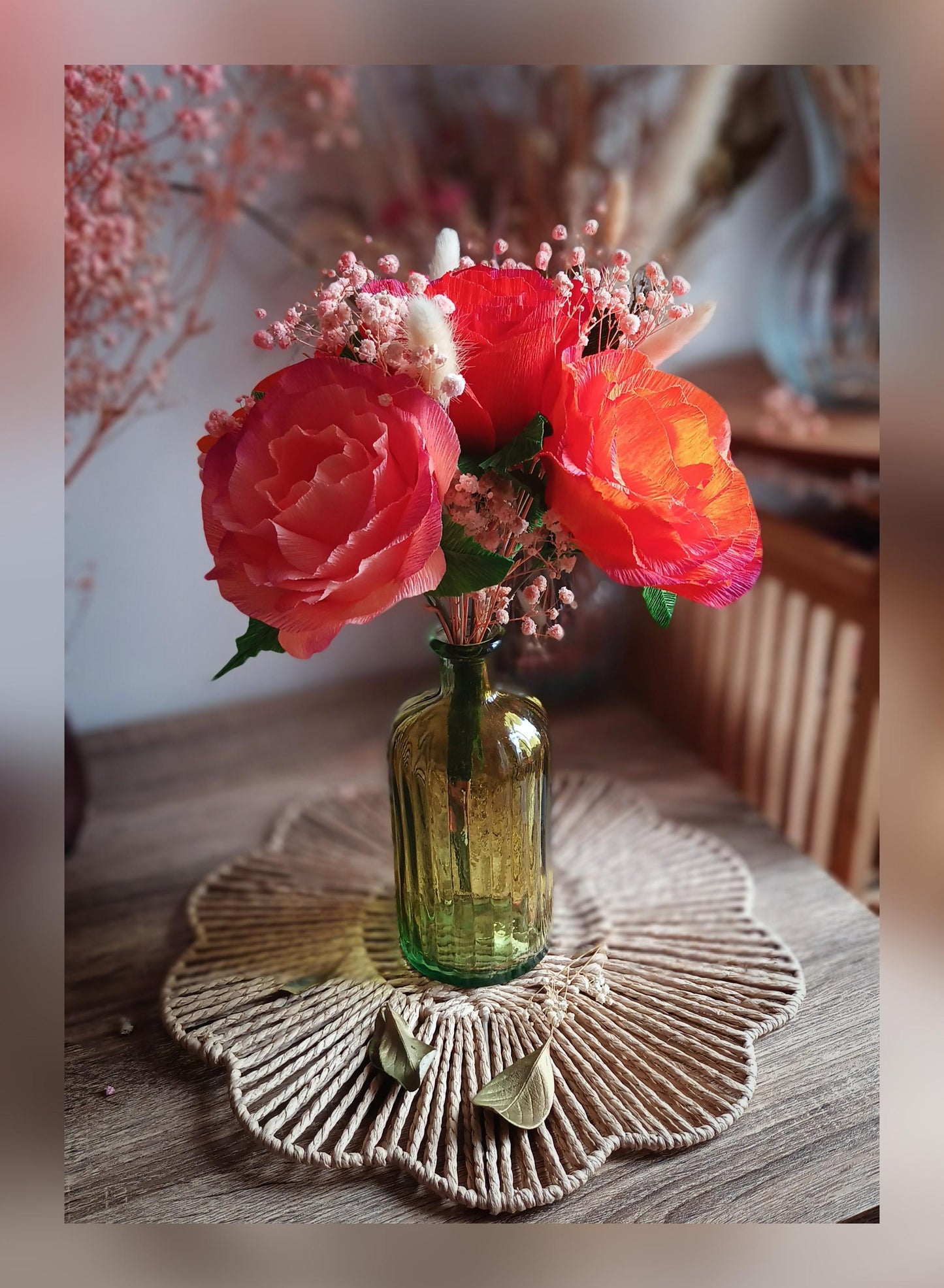 Bouquet pivoines