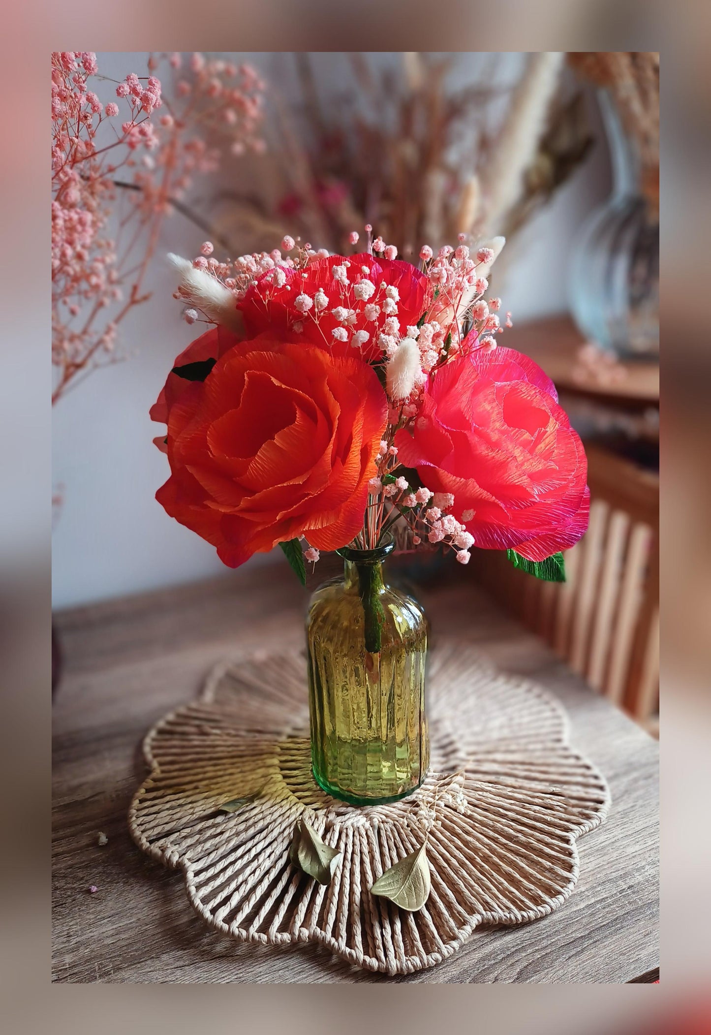 Bouquet pivoines