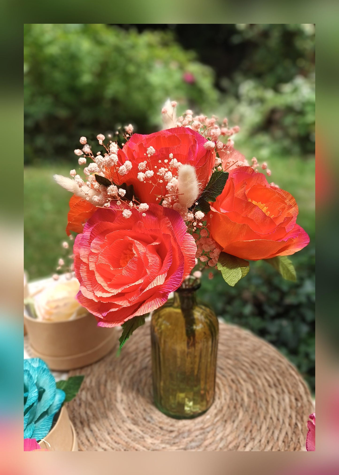Bouquet pivoines