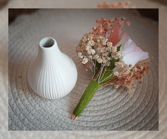 Bouquet rose "prêt à offrir"