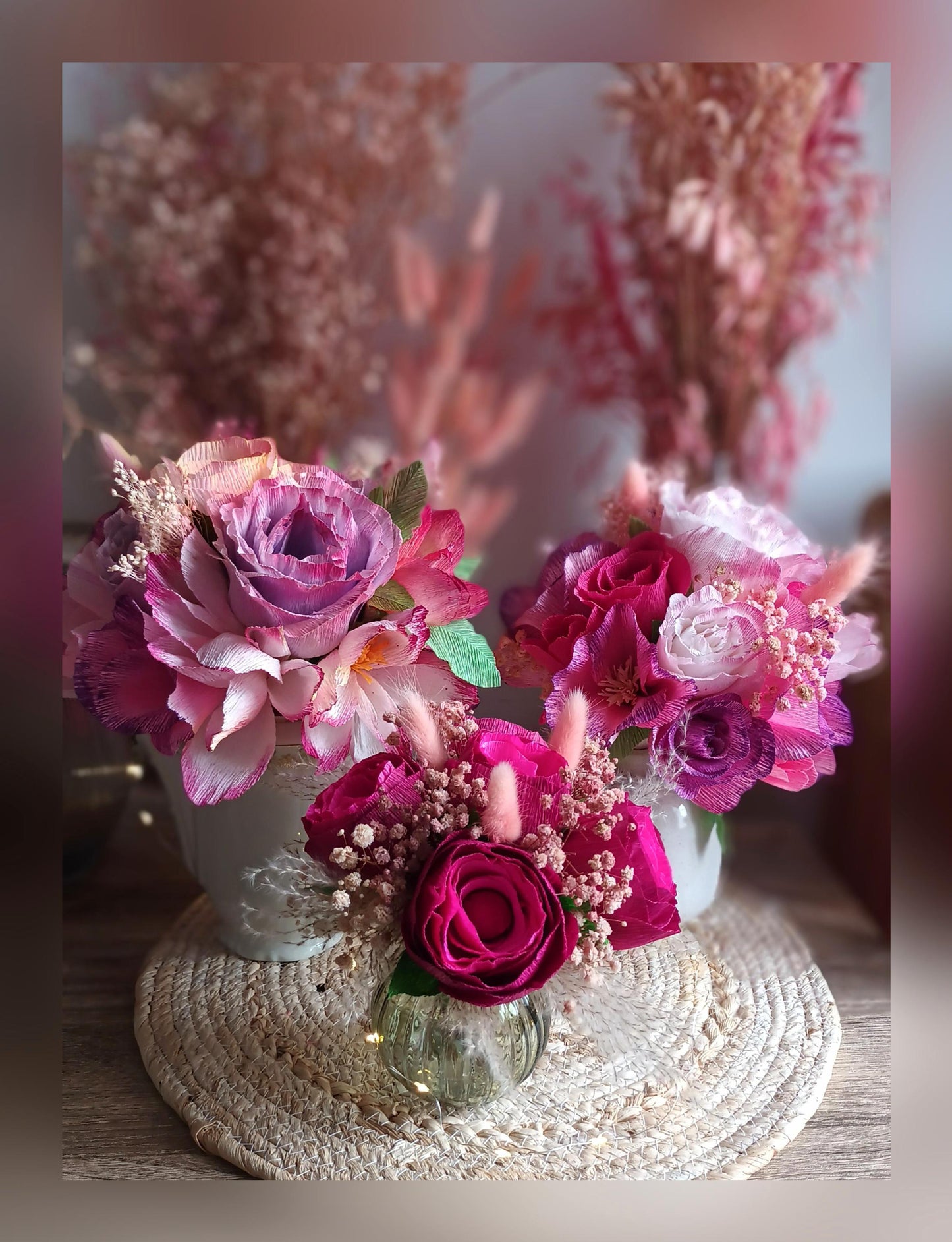 Bouquet framboise