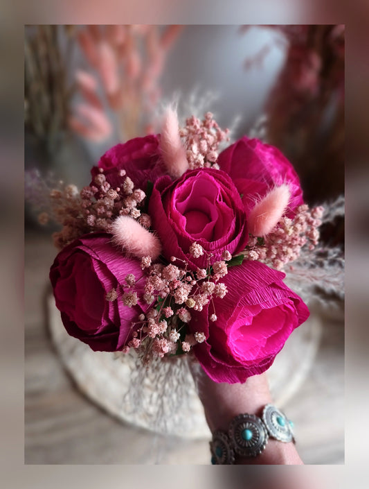 Bouquet framboise
