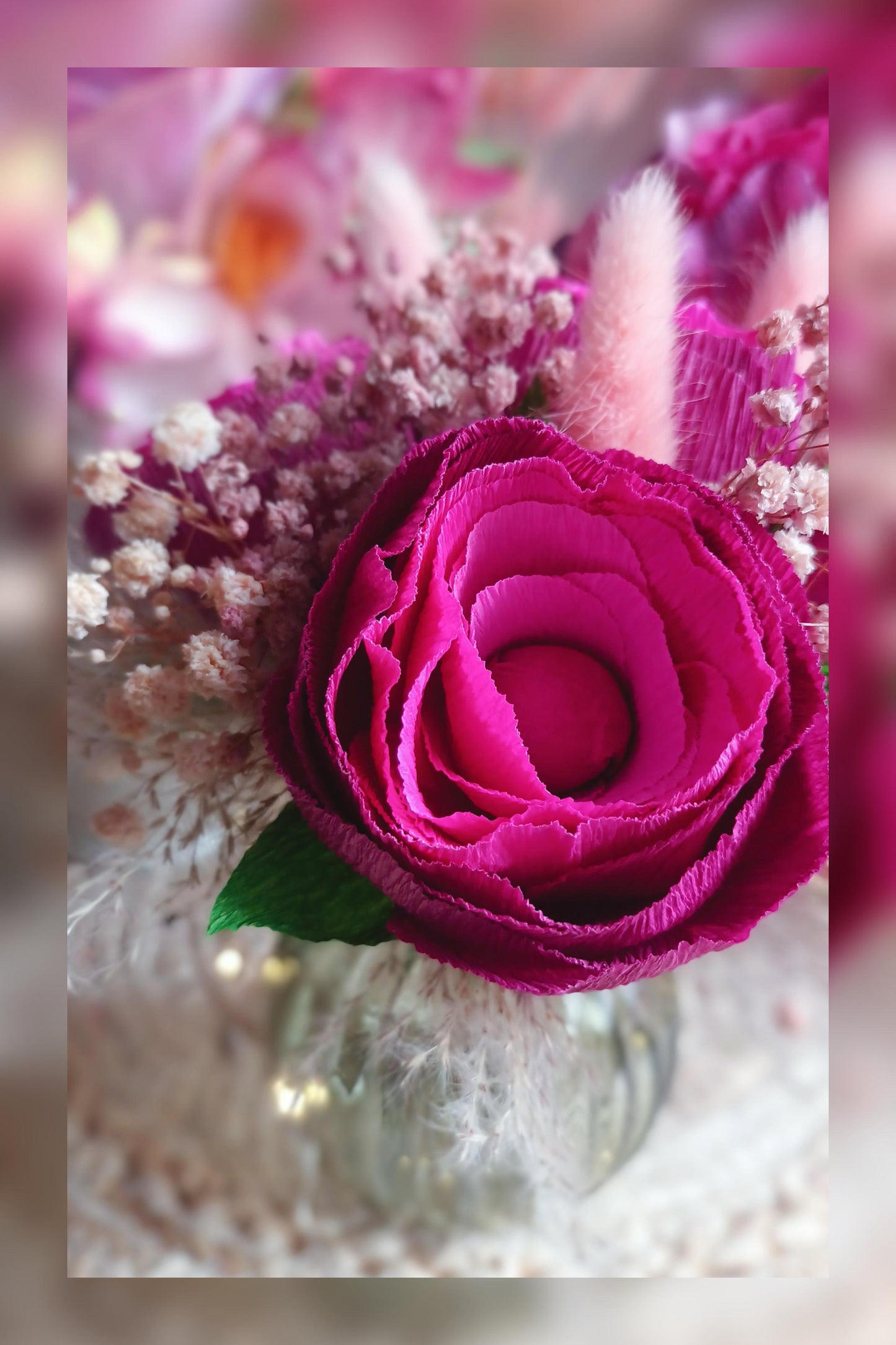 Bouquet framboise
