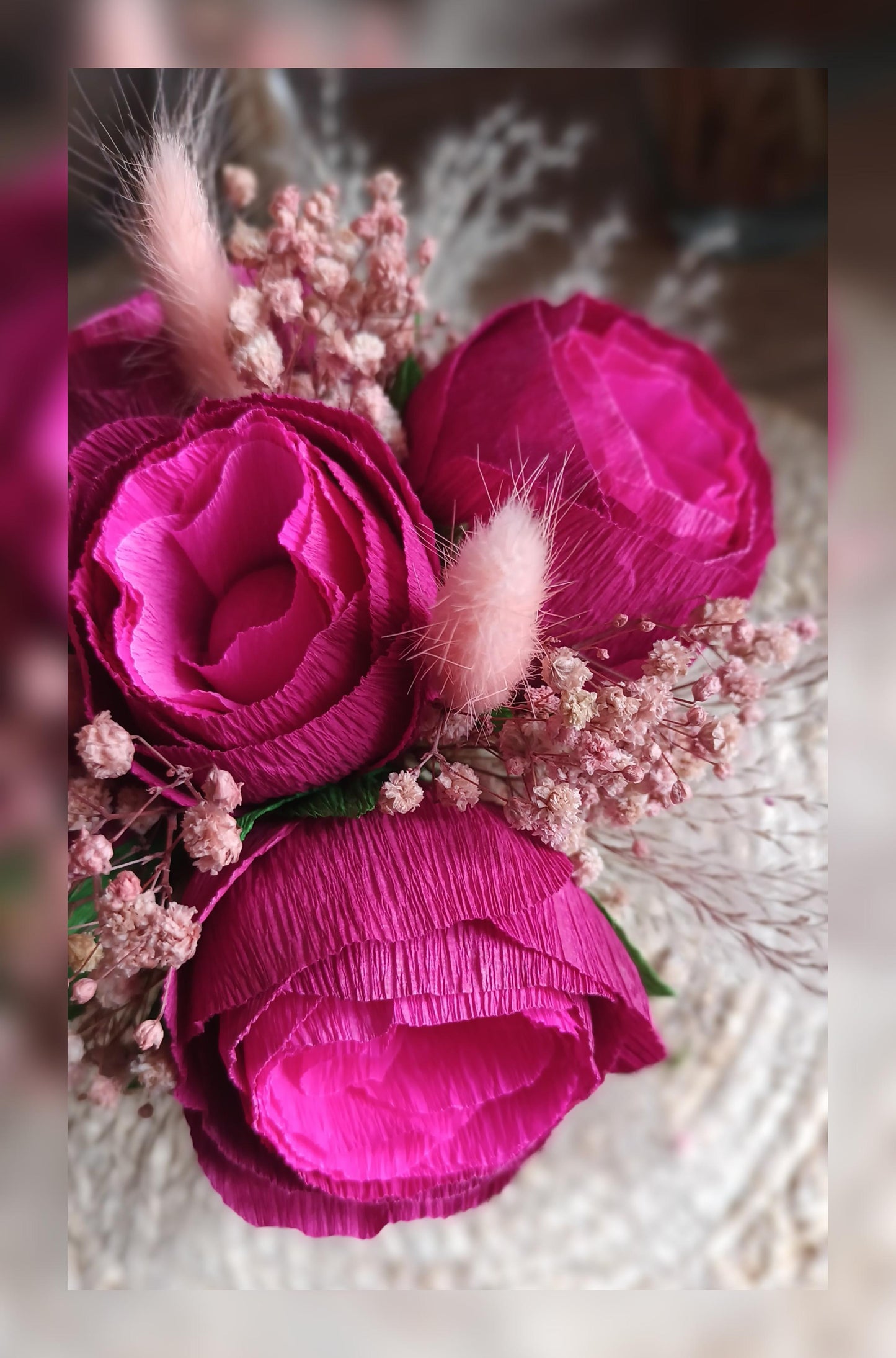 Bouquet framboise