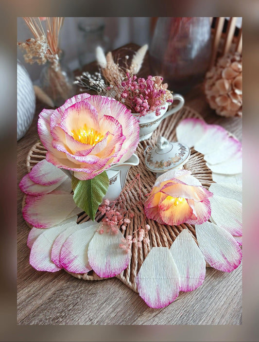 Fleur lumineuse petit format