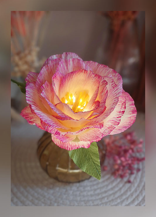 Fleur lumineuse petit format